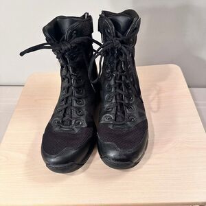REEBOK DAUNTLESS ULTRA-LIGHT 8" Side-Zip Black Tactical Boots